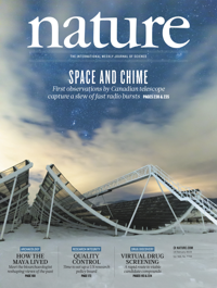 Cover of the Journal: Nature